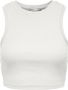 Only Slim fit korte tops van katoenmix model 'VILMA' - Thumbnail 3