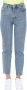 ONLY cropped high waist straight fit jeans ONLEMILY blue light denim - Thumbnail 1