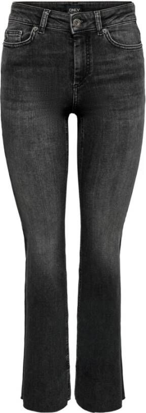 Only Bootcut jeans ONLBLUSH HW SLIT FLR RAW DNM