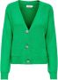 Only Onlella Piumo LS Cardigan CC KNT Island Green | Freewear Groen Green Dames - Thumbnail 2
