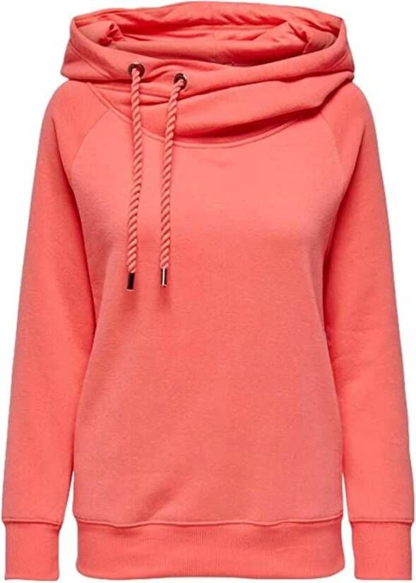 Only Sweatshirt Roze Dames