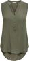 Only Stijlvolle Mouwloze Top Green Dames - Thumbnail 2