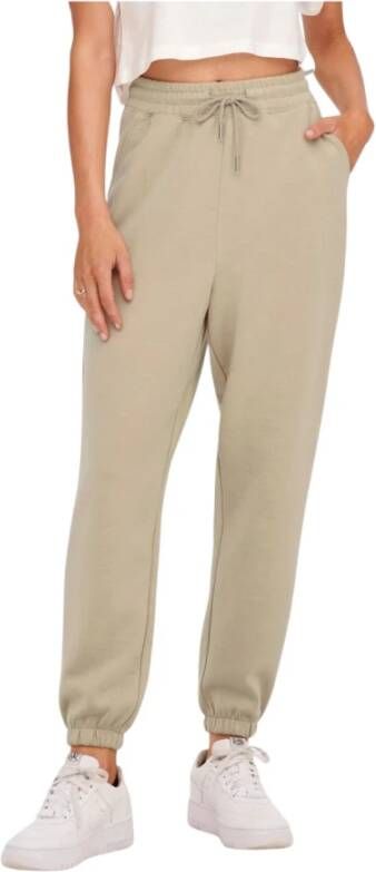 Only Trainingsbroek Beige Dames