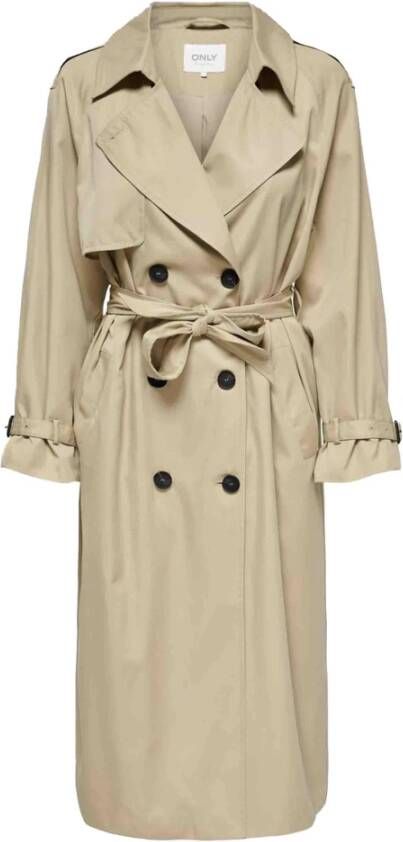 Only Trengsel met dubbele borsten Beige Dames