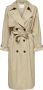 Only Regular fit trenchcoat met reverskraag model 'CHLOE' - Thumbnail 3