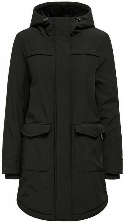 Only Zwarte Parka Jas voor Vrouwen Black Dames - Foto 4