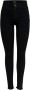Only Zwarte effen jeans met ritssluiting en knoopsluiting Black Dames - Thumbnail 2