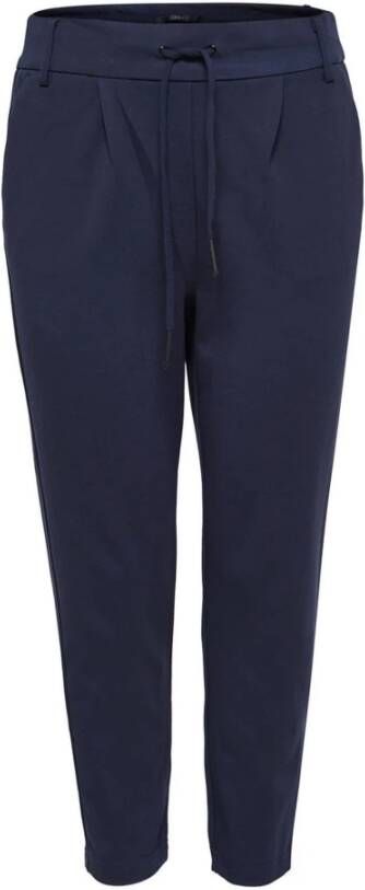 Only Women& Trousers Blauw Dames