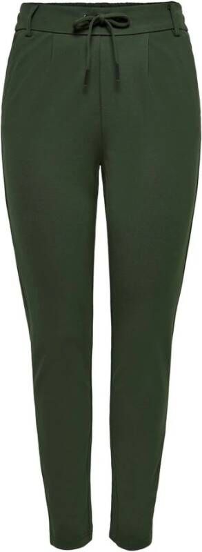 Only Women& Trousers Groen Dames