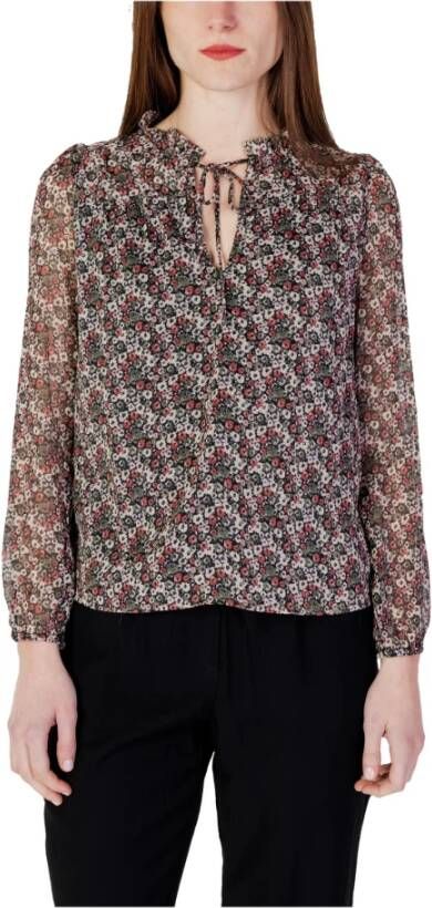 Only Multicolor Bloes met Bloemenpatroon voor Vrouwen Multicolor Dames