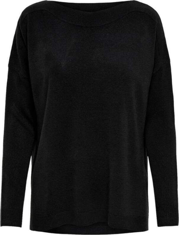Only Zwart Ronde-Hals Gebreide Trui Black Dames - Foto 2