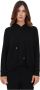 Only Tessa Lange Mouw Hoodie Detail Black Dames - Thumbnail 1