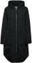 OOF Wear Bicolor Nylon Parka met Ribgebreide Manchetten Green Dames - Thumbnail 3