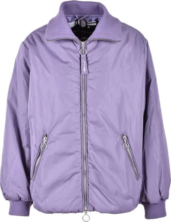 OOF Wear Gewatteerde Wisteria Jas voor Dames Purple Dames