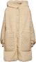 OOF Wear Vanille Parka met Geribbelde Manchetten Beige Dames - Thumbnail 1