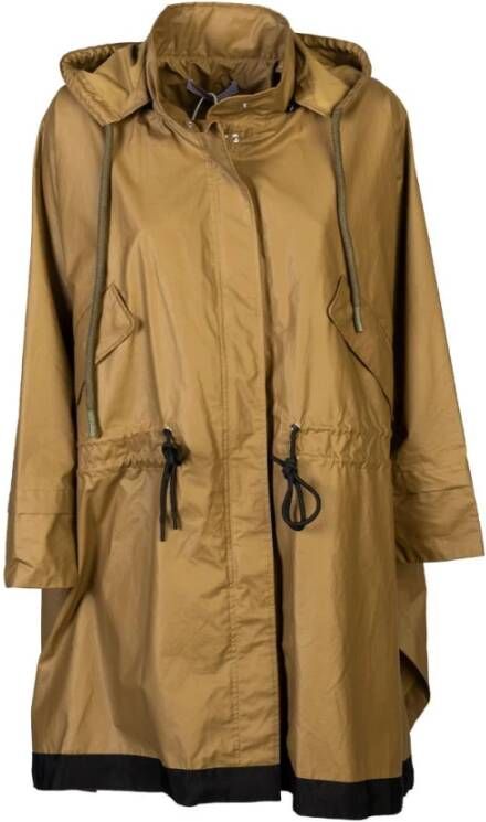 OOF Wear Groene Olijf Hoodie met Aantrekkoord Taille Green Dames