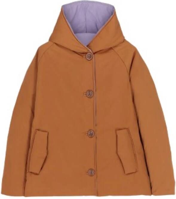 OOF Wear Omkeerbare jas Bruin Dames