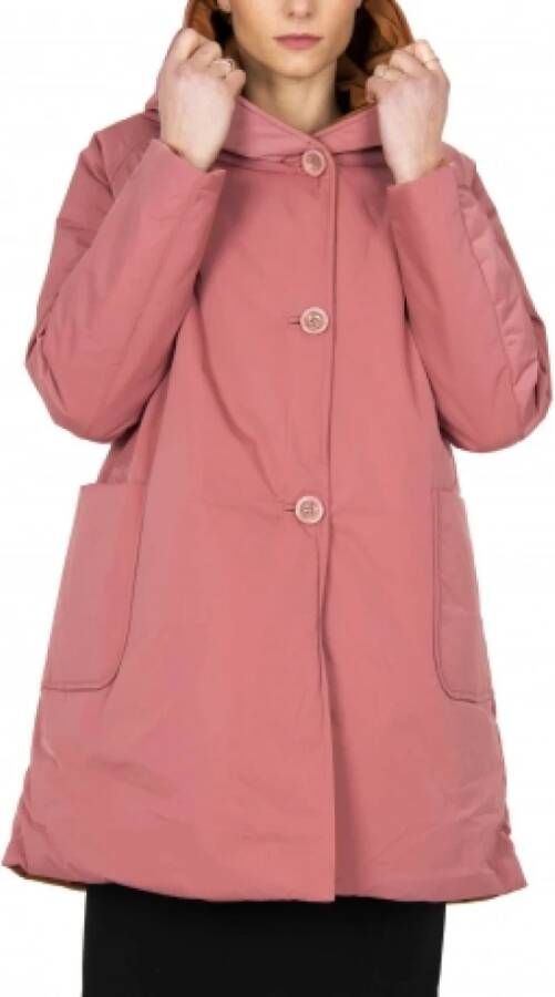OOF Wear Oversized jas met thermische vulling Roze Dames