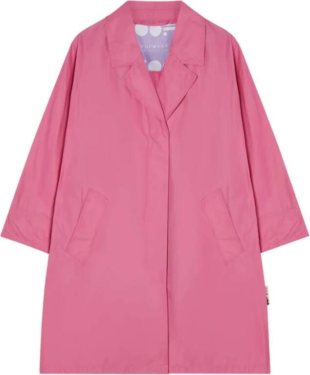 OOF Wear Single-Breasted Coats Roze Dames
