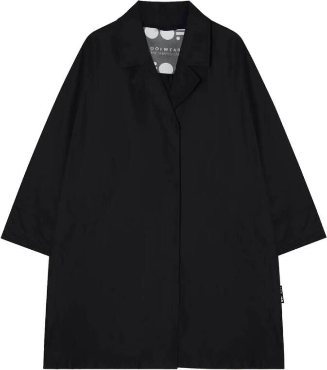 OOF Wear Single-Breasted Coats Zwart Dames