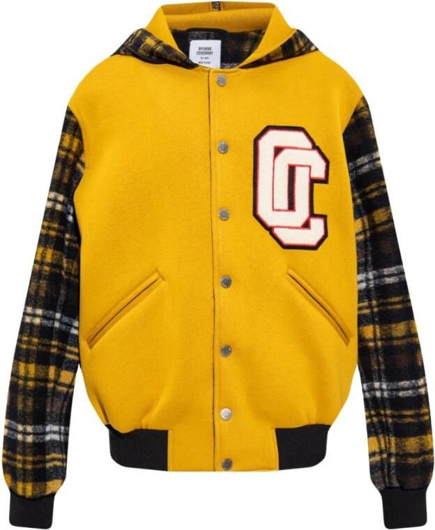 Opening Ceremony Bomber jacket with logo Geel Heren