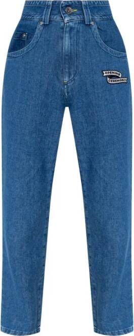 Opening Ceremony High-waisted jeans Blauw Dames