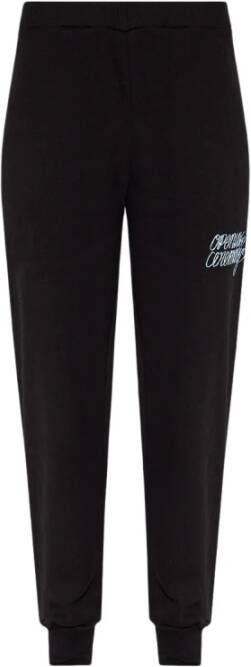 Opening Ceremony Sweatpants with logo Zwart Dames