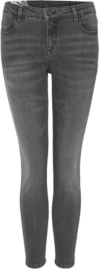 Opus Evita Grunge Jeans Grijs Dames