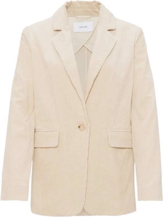 Opus Jesala Blazer Beige Dames