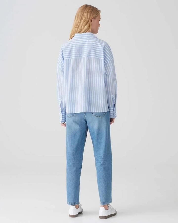 Opus Regular fit overhemdblouse met borstzak model 'Fokia' - Foto 2