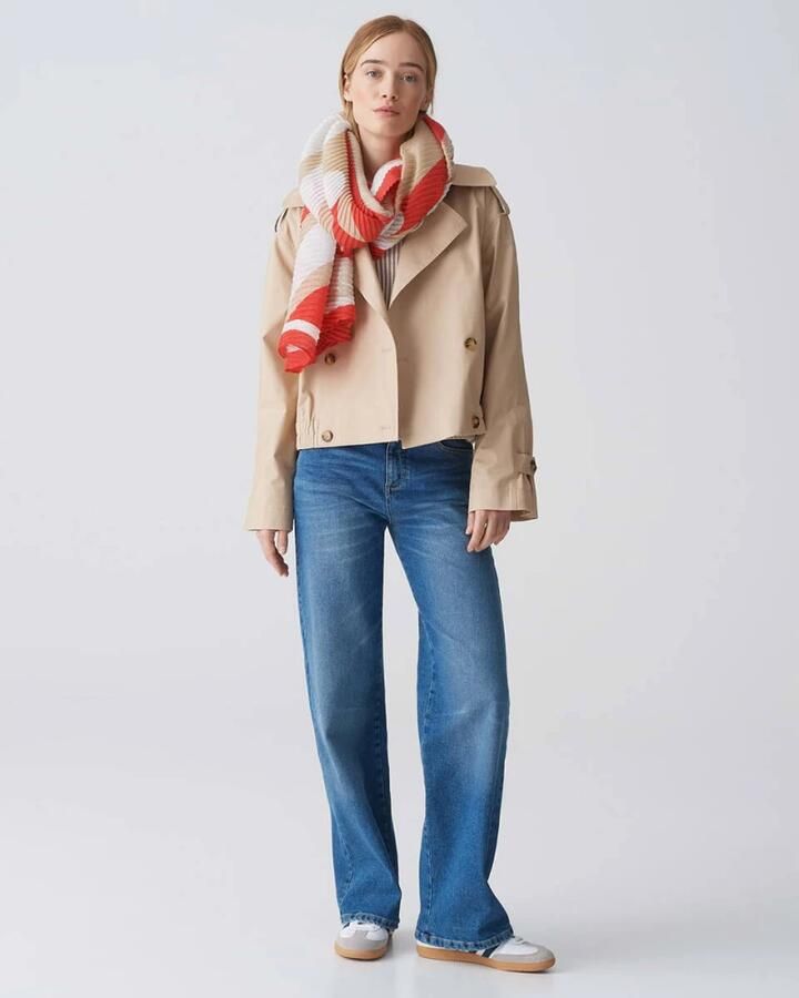 Opus Elegante Shawl met Aspirit Sjaal Red Dames