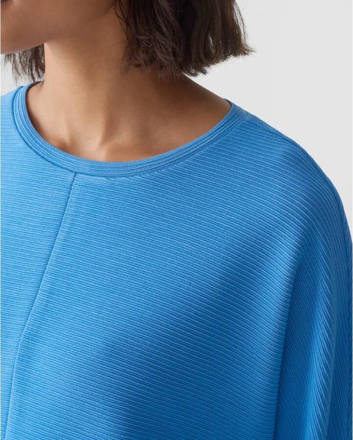 Opus Sweatshirt met structuurmotief model 'Sinni'