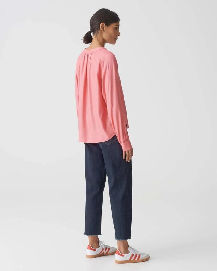 Opus Lange Mouw Blouse Felia Red Dames - Foto 4