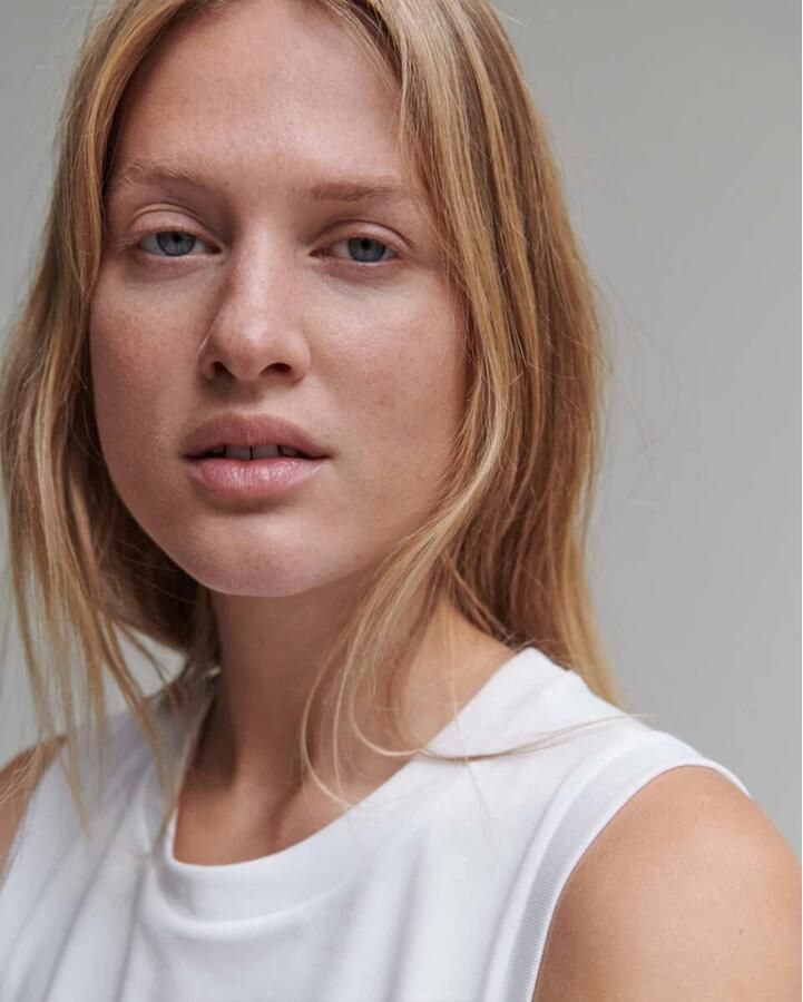 Opus Tanktop met ronde hals model 'llayda'