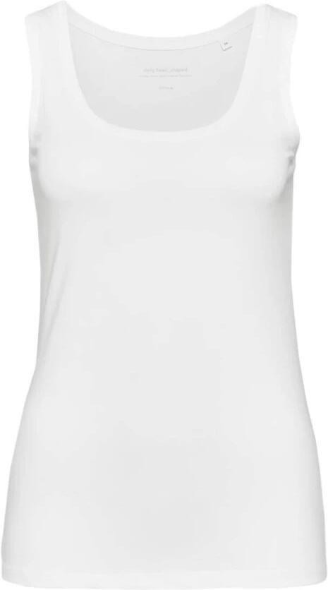 Opus Tanktop van een mix van katoen en elastaan - Foto 4