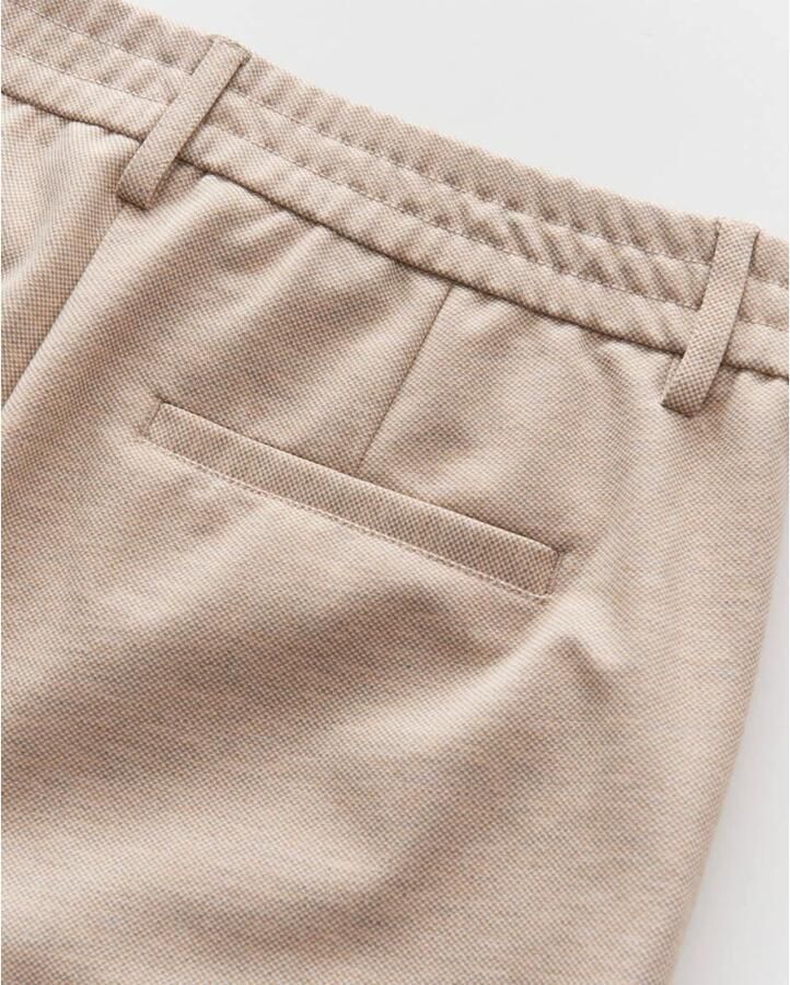 Opus Stoffen broek met Franse steekzakken model 'Mauno'