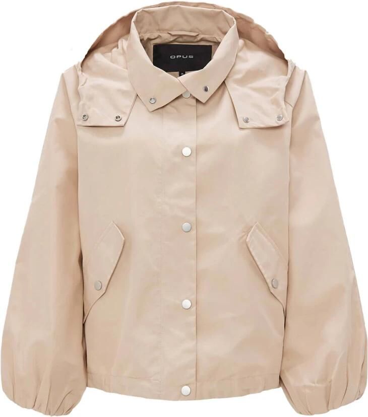 Opus Stijlvolle Jas Hilvi Beige Dames - Foto 4