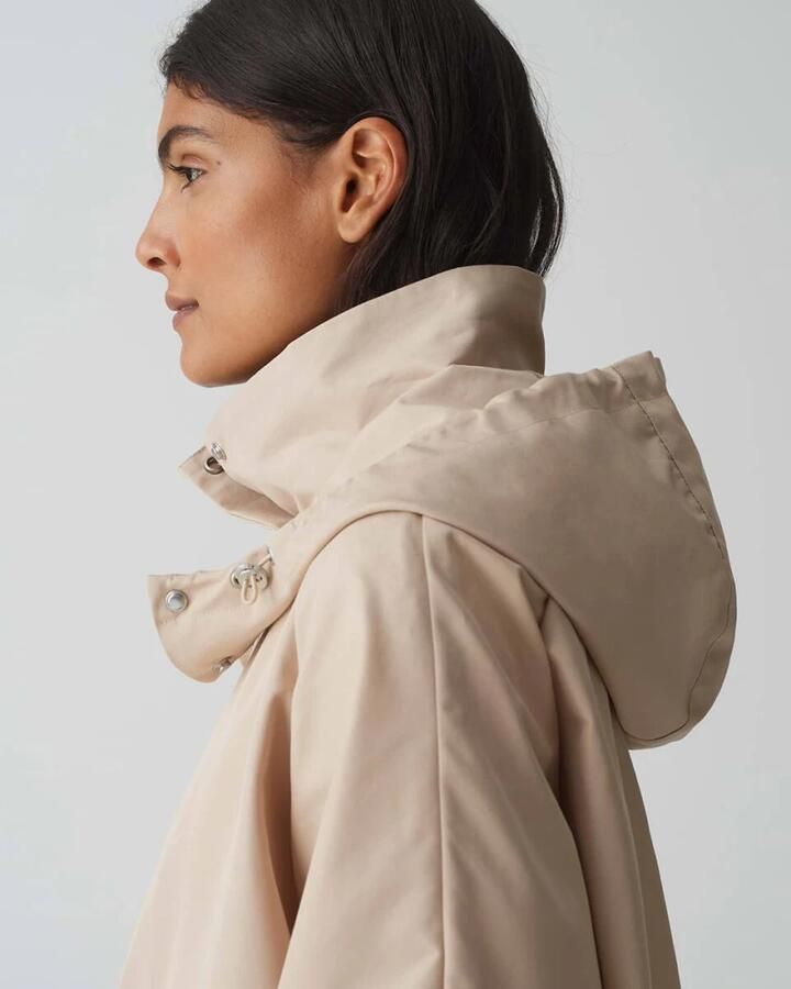 Opus Stijlvolle Jas Hilvi Beige Dames - Foto 3