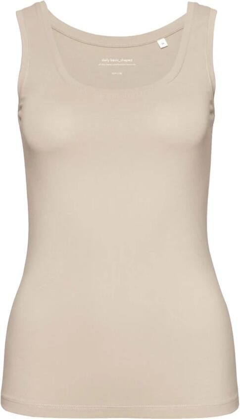 Opus Stijlvolle mouwloze tops voor vrouwen Beige Dames - Foto 3