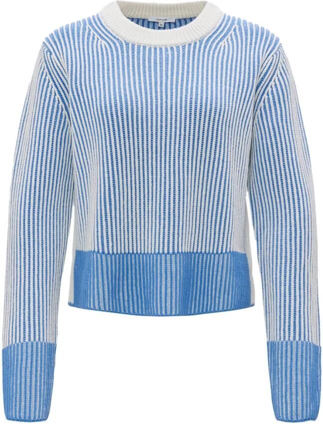 Opus Gebreide pullover met structuurmotief model 'Pagula' - Foto 4