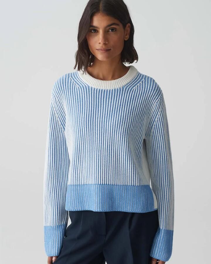 Opus Gebreide pullover met structuurmotief model 'Pagula'