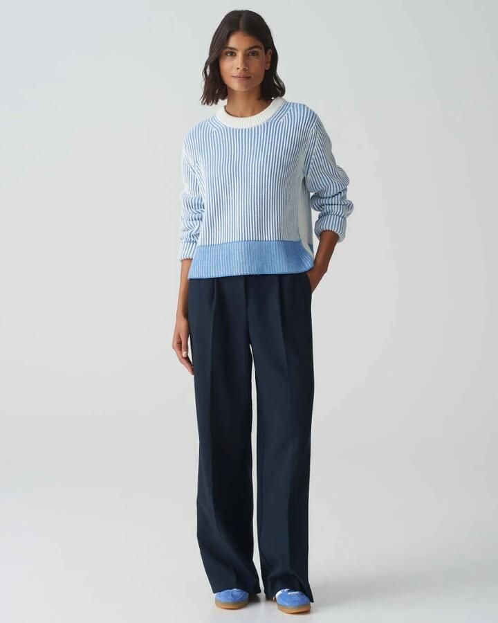 Opus Gebreide pullover met structuurmotief model 'Pagula' - Foto 2