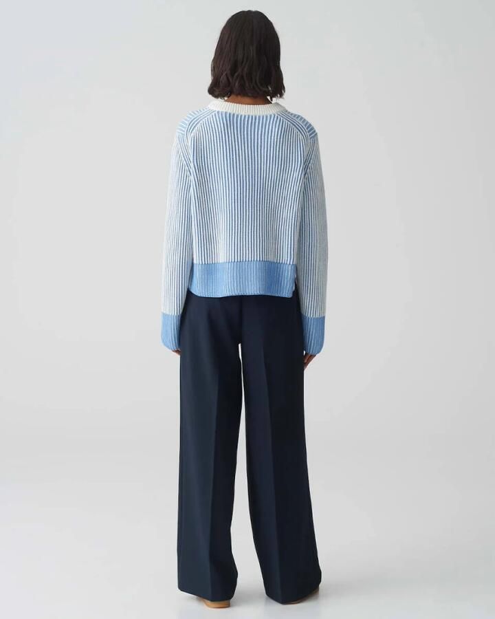 Opus Gebreide pullover met structuurmotief model 'Pagula' - Foto 3