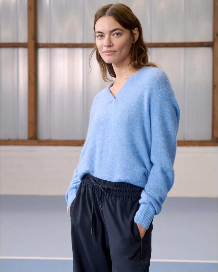 Opus Stijlvolle Pullover met Pasunna Detail Blue Dames - Foto 2