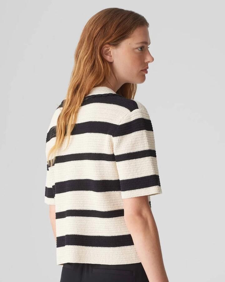 Opus Stijlvolle Pullover met Pertiny Detail Black Dames - Foto 3