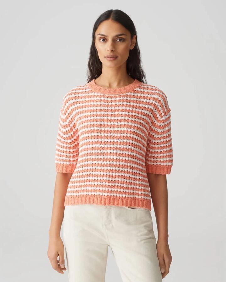 Opus Gebreide pullover met ribboorden model 'Palvadora' - Foto 2