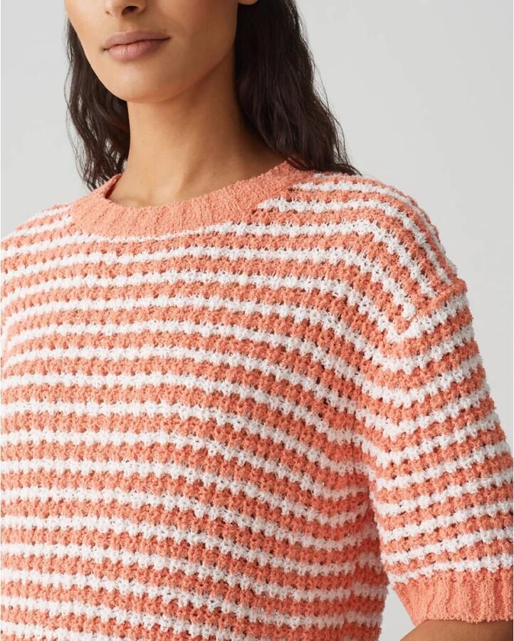 Opus Gebreide pullover met ribboorden model 'Palvadora'