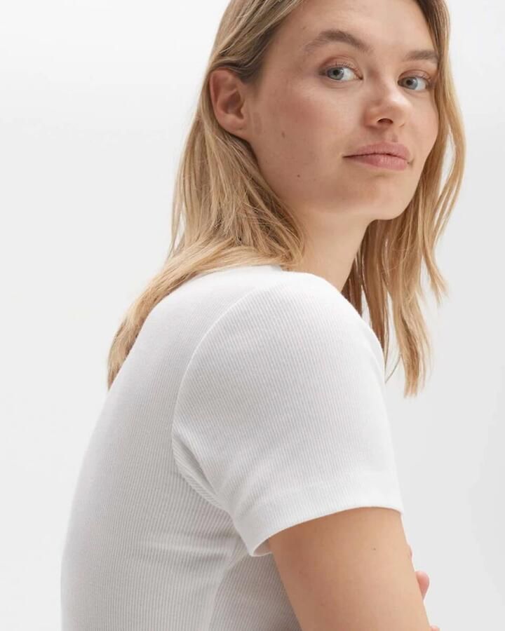 Opus Stijlvolle Samuna T-shirt White Dames - Foto 2