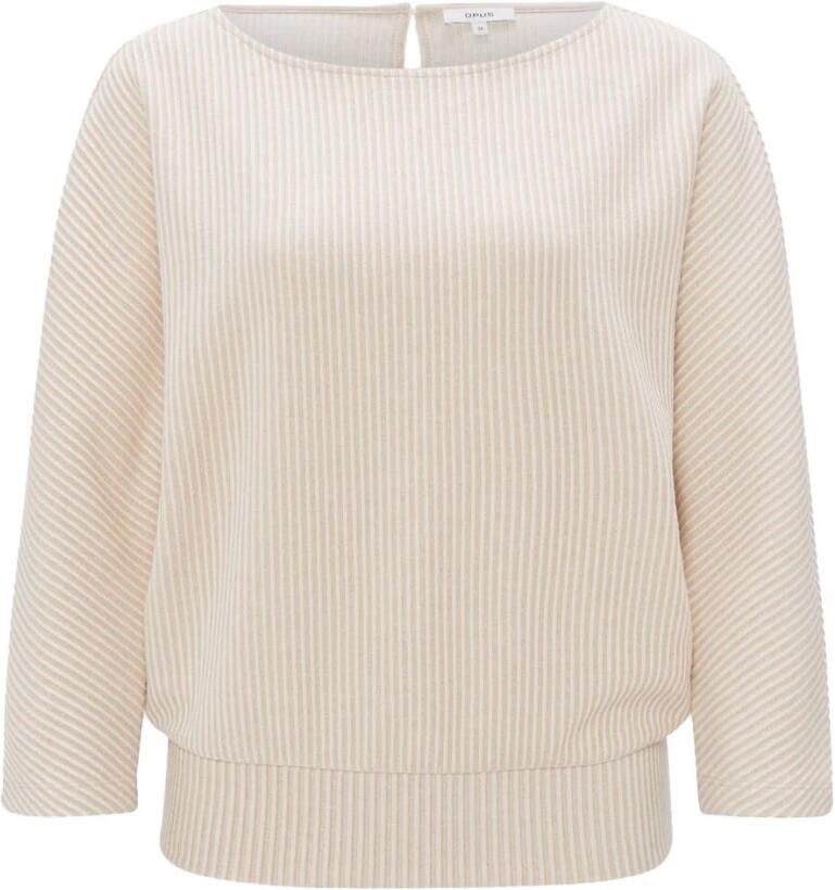 Opus Sweatshirt met ronde hals model 'Geipen' - Foto 4