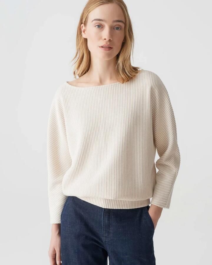 Opus Sweatshirt met ronde hals model 'Geipen'